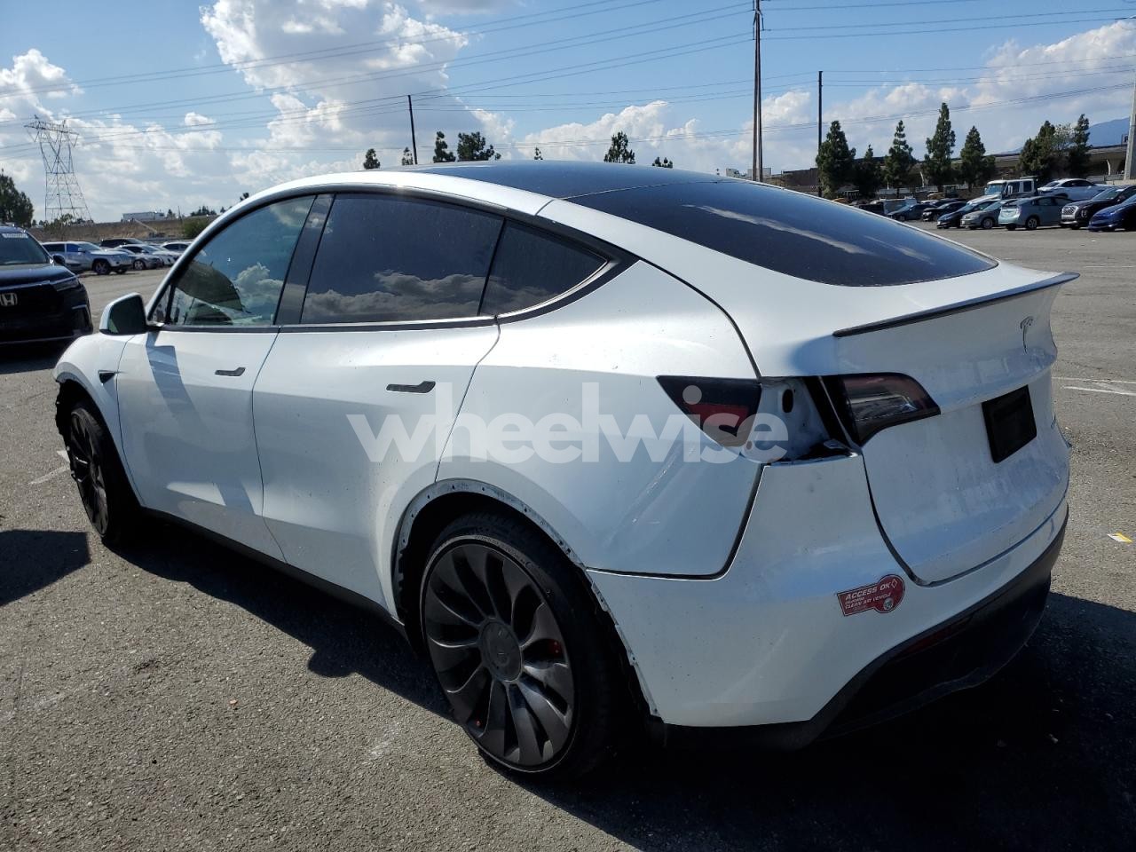 Photo 2 of 2023 TESLA MODEL Y (VIN 7SAYGDEF8PF645738)