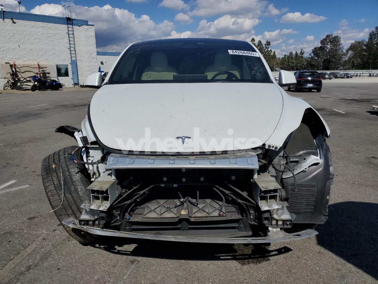 Photo 5 of 2023 TESLA MODEL Y (VIN 7SAYGDEF8PF645738)