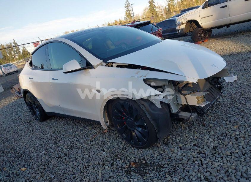 2023 Tesla Model Y AWD/PERFORMANCE DUAL MOTOR ALL-WHEEL DRIVE (VIN 7SAYGDEF8PF663950) main photo