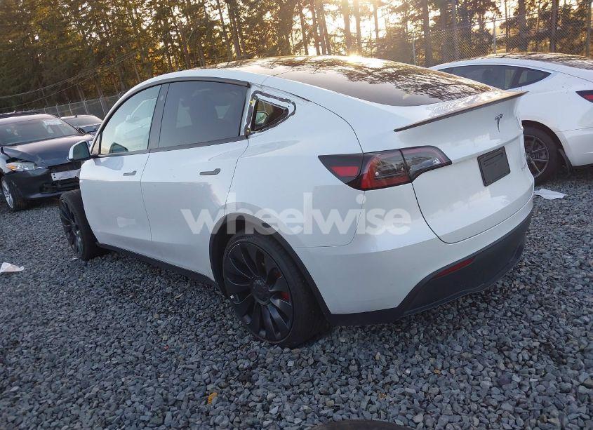 Photo 3 of 2023 Tesla Model Y AWD/PERFORMANCE DUAL MOTOR ALL-WHEEL DRIVE (VIN 7SAYGDEF8PF663950)