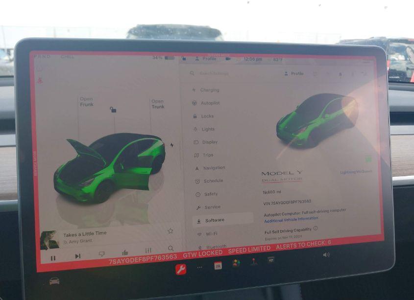 Photo 18 of 2023 Tesla Model Y PERFORMANCE DUAL MOTOR ALL-WHEEL DRIVE (VIN 7SAYGDEF8PF763563)