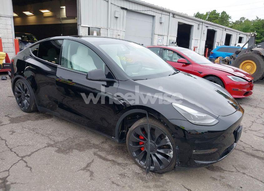 2023 Tesla Model Y (VIN 7SAYGDEF8PF967702) main photo