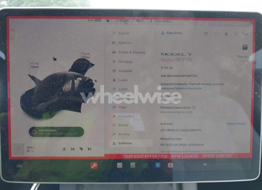 Photo 18 of 2023 Tesla Model Y (VIN 7SAYGDEF8PF967702)