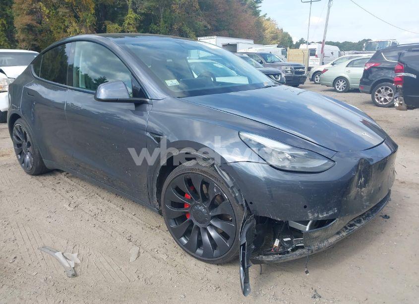 2022 Tesla Model Y PERFORMANCE DUAL MOTOR ALL-WHEEL DRIVE (VIN 7SAYGDEF9NF368188) main photo