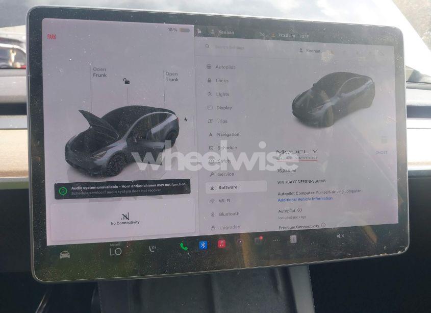 Photo 17 of 2022 Tesla Model Y PERFORMANCE DUAL MOTOR ALL-WHEEL DRIVE (VIN 7SAYGDEF9NF368188)