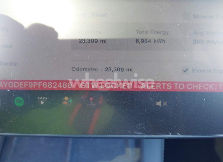 Photo 15 of 2023 Tesla Model Y PERFORMANCE DUAL MOTOR ALL-WHEEL DRIVE (VIN 7SAYGDEF9PF682488)