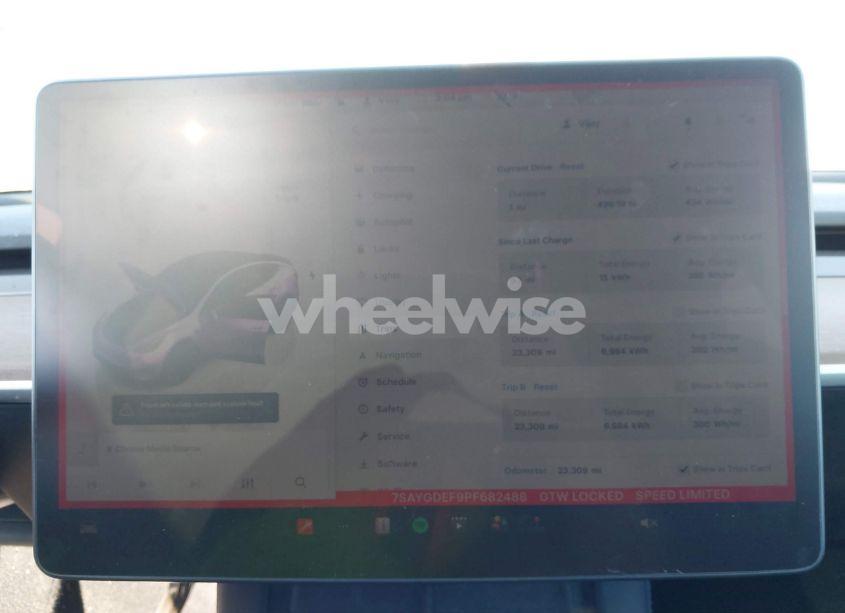 Photo 7 of 2023 Tesla Model Y PERFORMANCE DUAL MOTOR ALL-WHEEL DRIVE (VIN 7SAYGDEF9PF682488)