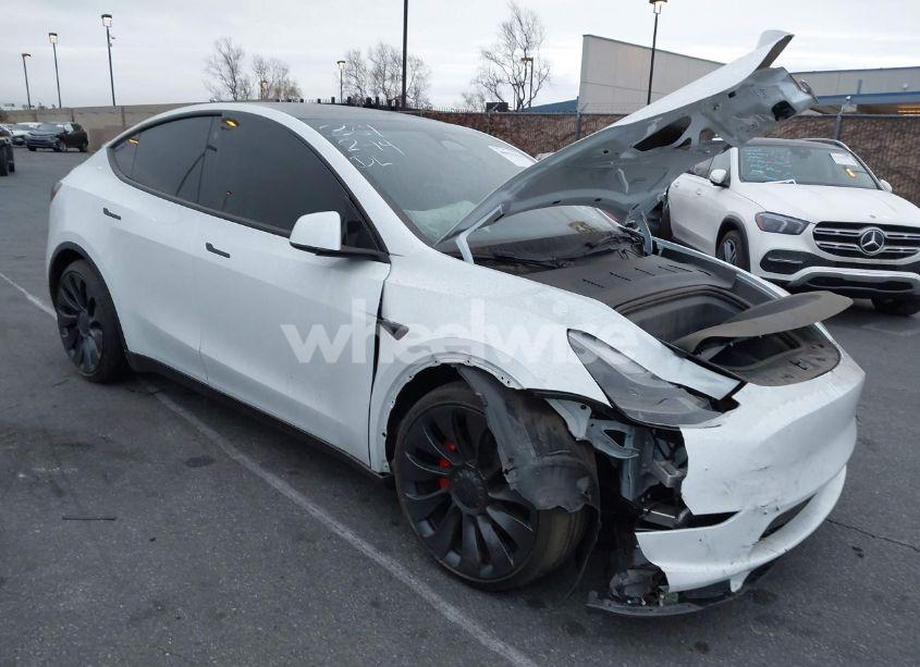 2023 Tesla Model Y PERFORMANCE DUAL MOTOR ALL-WHEEL DRIVE (VIN 7SAYGDEF9PF710712) main photo