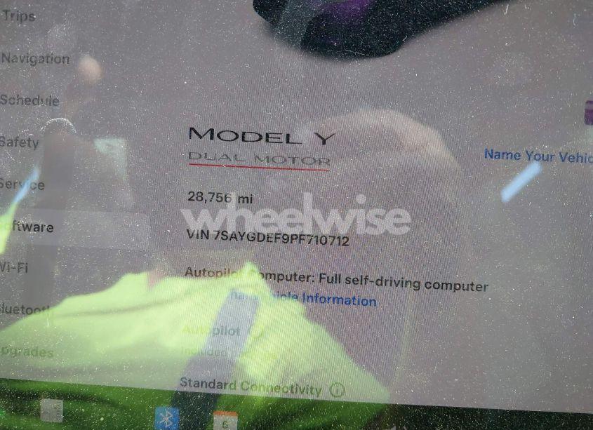 Photo 15 of 2023 Tesla Model Y PERFORMANCE DUAL MOTOR ALL-WHEEL DRIVE (VIN 7SAYGDEF9PF710712)