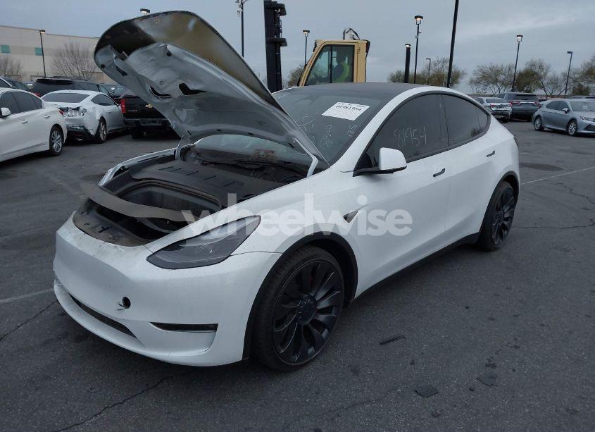 Photo 2 of 2023 Tesla Model Y PERFORMANCE DUAL MOTOR ALL-WHEEL DRIVE (VIN 7SAYGDEF9PF710712)