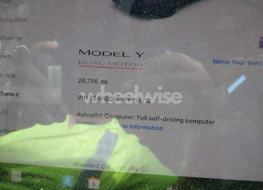 Photo 7 of 2023 Tesla Model Y PERFORMANCE DUAL MOTOR ALL-WHEEL DRIVE (VIN 7SAYGDEF9PF710712)