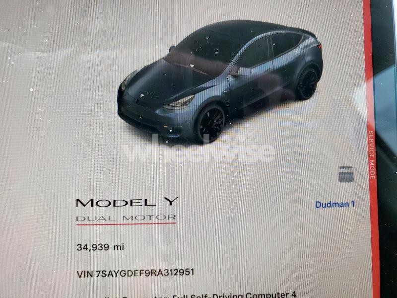 Photo 11 of 2024 TESLA MODEL Y (VIN 7SAYGDEF9RA312951)