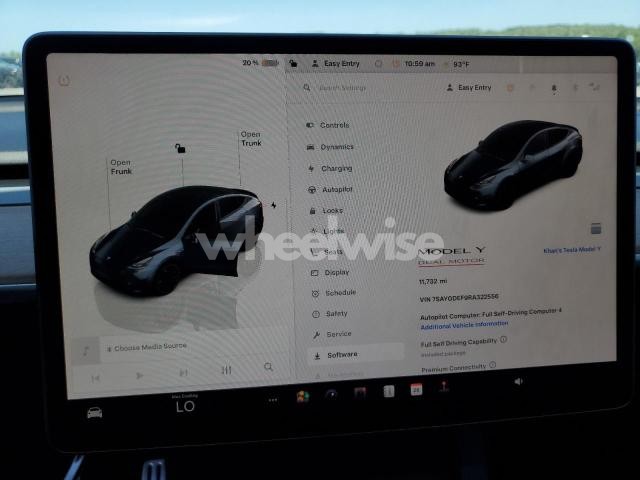 Photo 5 of 2024 TESLA MODEL Y (VIN 7SAYGDEF9RA322556)