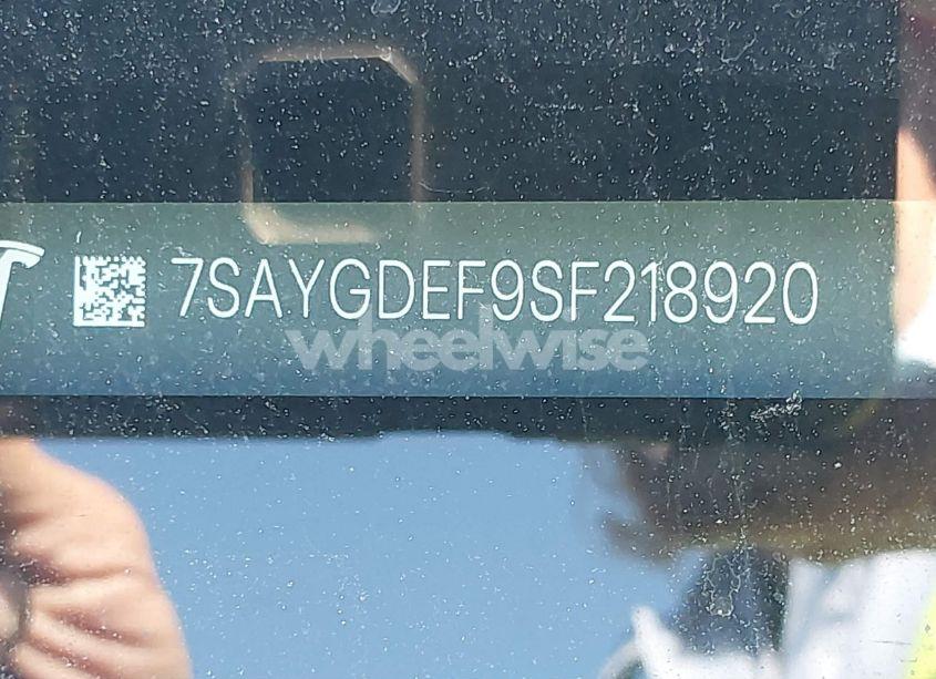 Photo 9 of 2025 Tesla Model Y PERFORMANCE DUAL MOTOR ALL-WHEEL DRIVE (VIN 7SAYGDEF9SF218920)