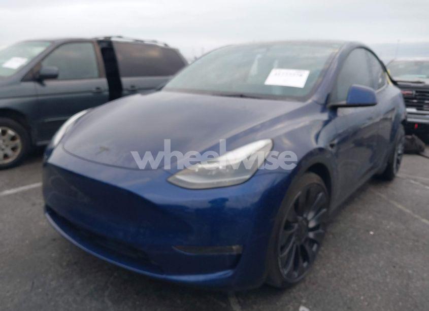Photo 2 of 2023 Tesla Model Y PERFORMANCE DUAL MOTOR ALL-WHEEL DRIVE (VIN 7SAYGDEFOPF659620)