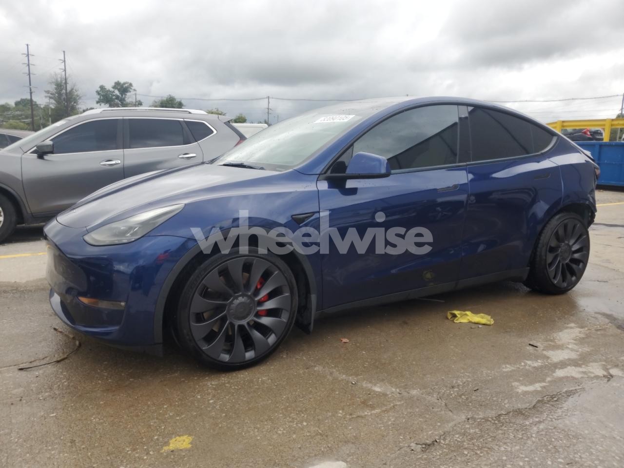 2022 TESLA MODEL Y (VIN 7SAYGDEFXNF530846) main photo