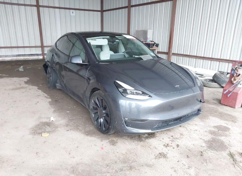 2023 Tesla Model Y PERFORMANCE DUAL MOTOR ALL-WHEEL DRIVE (VIN 7SAYGDEFXPF597871) main photo
