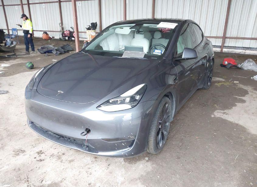 Photo 2 of 2023 Tesla Model Y PERFORMANCE DUAL MOTOR ALL-WHEEL DRIVE (VIN 7SAYGDEFXPF597871)