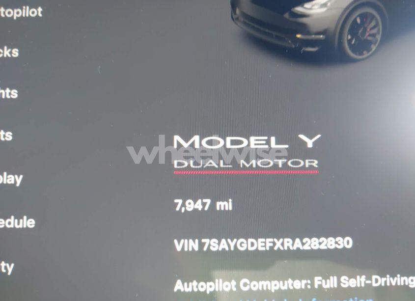 Photo 14 of 2024 Tesla Model Y PERFORMANCE DUAL MOTOR ALL-WHEEL DRIVE (VIN 7SAYGDEFXRA282830)