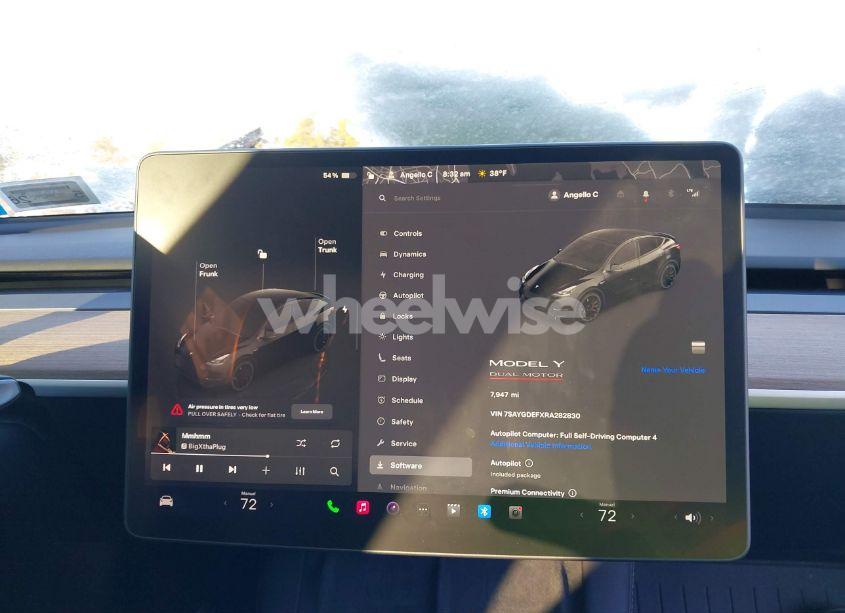 Photo 17 of 2024 Tesla Model Y PERFORMANCE DUAL MOTOR ALL-WHEEL DRIVE (VIN 7SAYGDEFXRA282830)