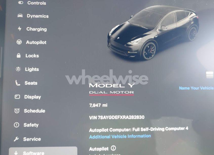 Photo 7 of 2024 Tesla Model Y PERFORMANCE DUAL MOTOR ALL-WHEEL DRIVE (VIN 7SAYGDEFXRA282830)