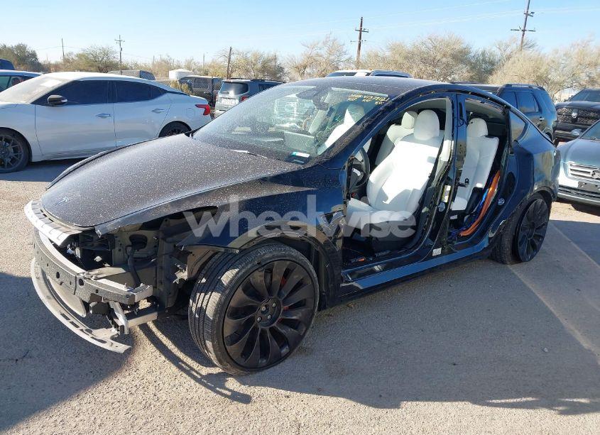 Photo 2 of 2024 Tesla Model Y PERFORMANCE DUAL MOTOR ALL-WHEEL DRIVE (VIN 7SAYGDEFXRA290507)
