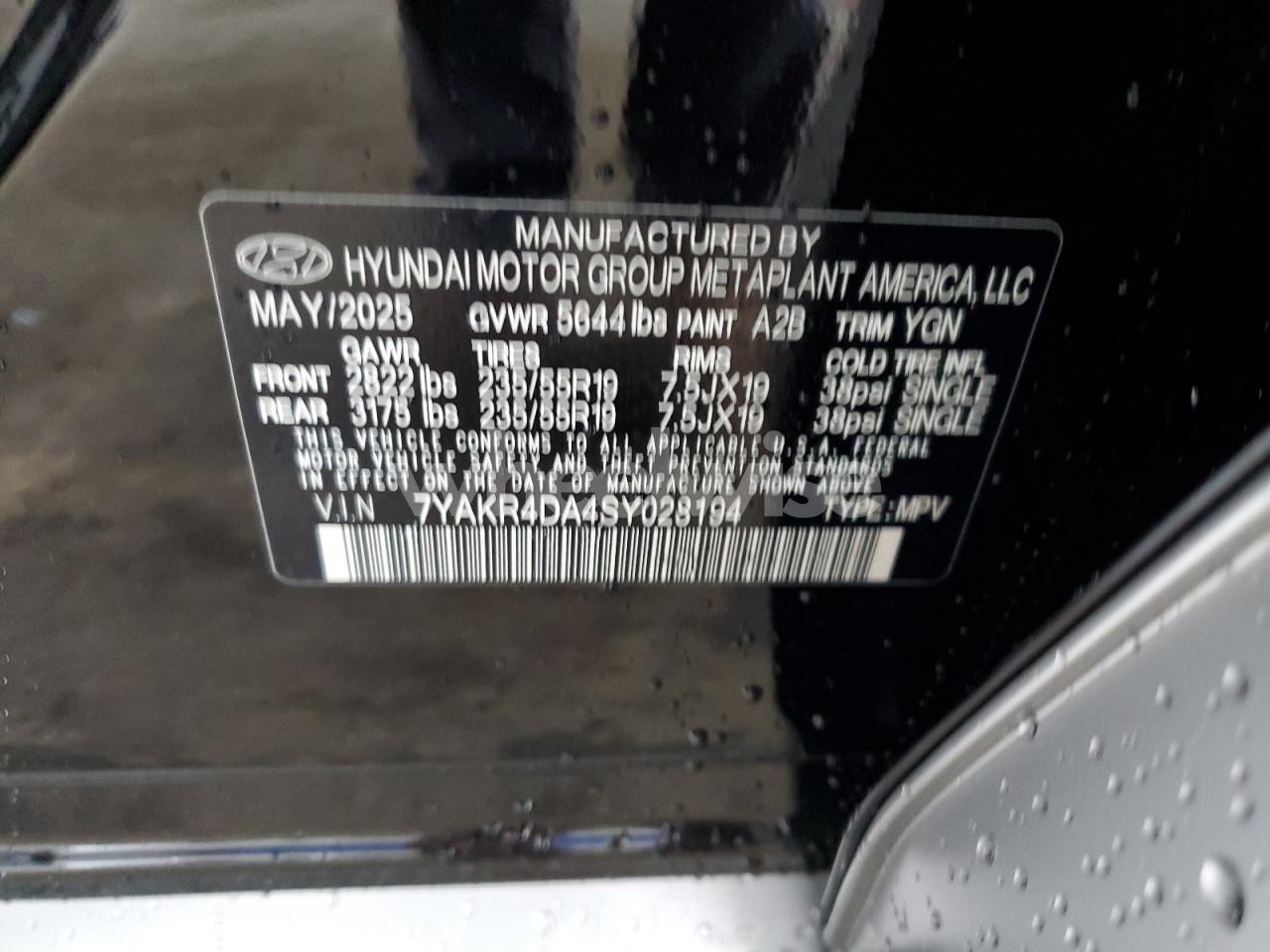 Photo 12 of 2025 HYUNDAI IONIQ 5 LIMITED (VIN 7YAKR4DA4SY028194)