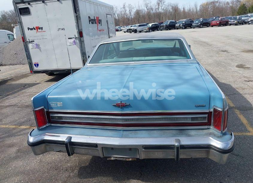 Photo 16 of 1978 Lincoln Continental (VIN 8Y81A942604)