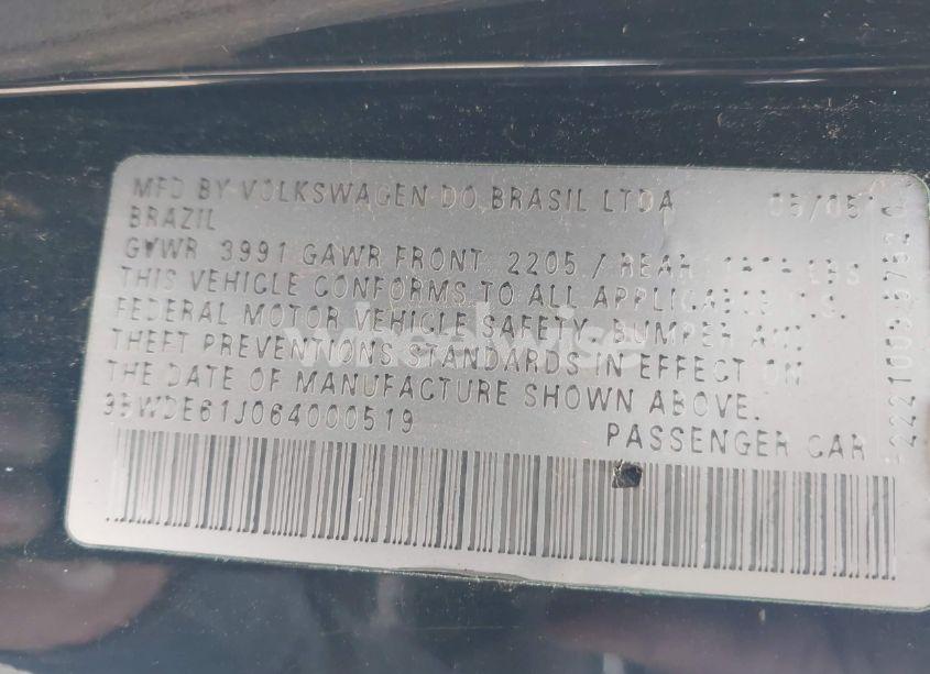 Photo 9 of 2006 Volkswagen Gti 1.8T (VIN 9BWDE61J064000519)