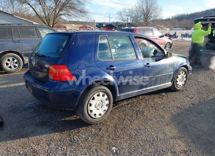 Photo 4 of 2004 Volkswagen Golf GL 2.0L (VIN 9BWFL61J544011236)