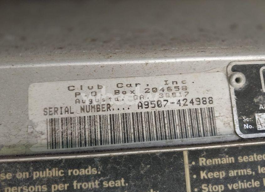 Photo 9 of 1995 Clubcar Other (VIN A9507424988)