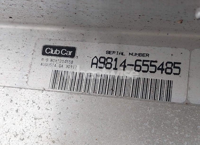 Photo 9 of 1998 Club Car GOLF CART (VIN A9814655485)