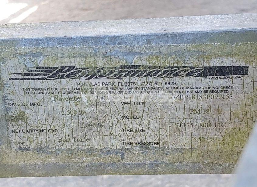 Photo 15 of 2003 Alumacraft Boat (VIN ACBW3082K203)