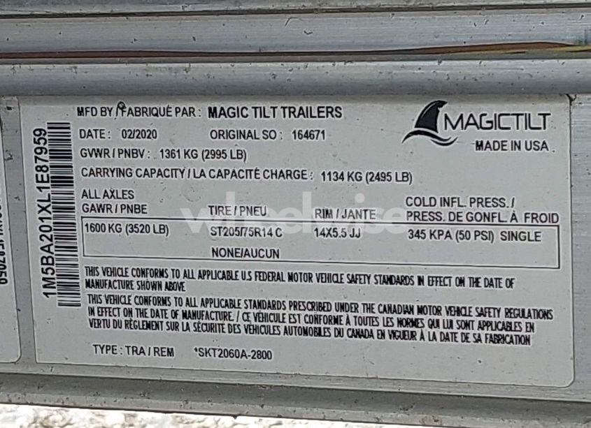 Photo 14 of 2020 Alweld 20' BOAT (VIN AWLC1488G920)