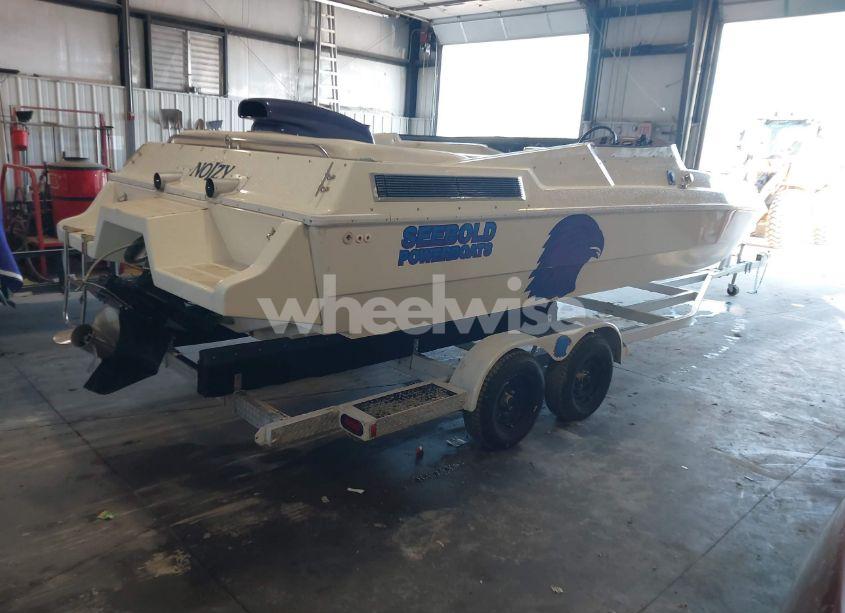 Photo 2 of 1990 Eagle 265 RUNABOUT BOAT AND TRAILER (VIN BXJ08373C090)