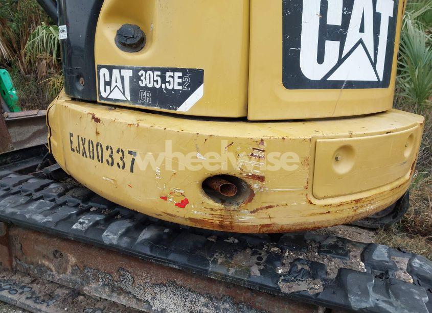 Photo 13 of 2015 Caterpillar 305.5e2 MINI EXCAVATOR (VIN CAT3055ECEJX00337)