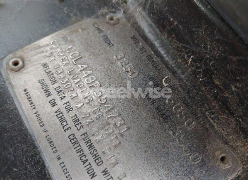 Photo 20 of 1978 Chevrolet C15 (VIN CCL448F354731)