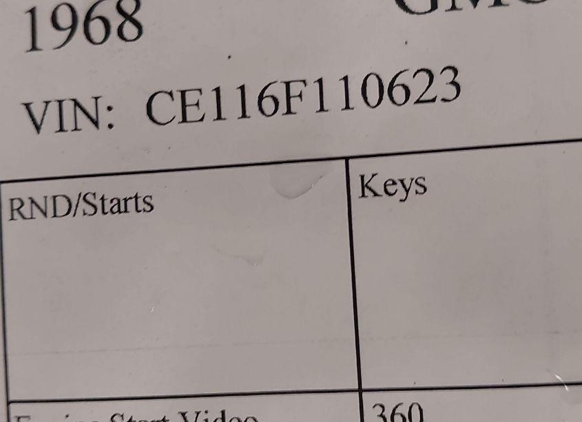 Photo 9 of 1968 Gmc Surburban (VIN CE116F110623)