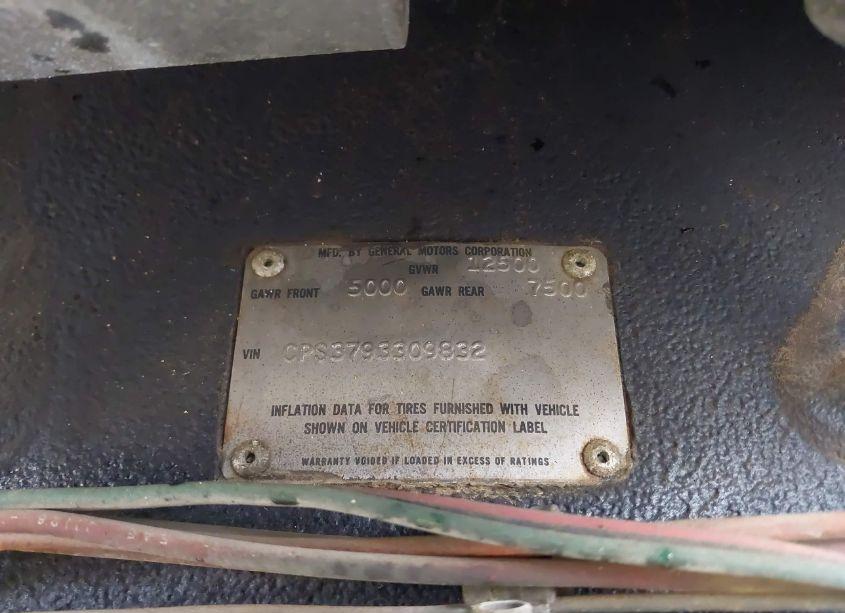 Photo 9 of 1979 Airstream Excella MOTORHOME SE (VIN CPS3793309832)