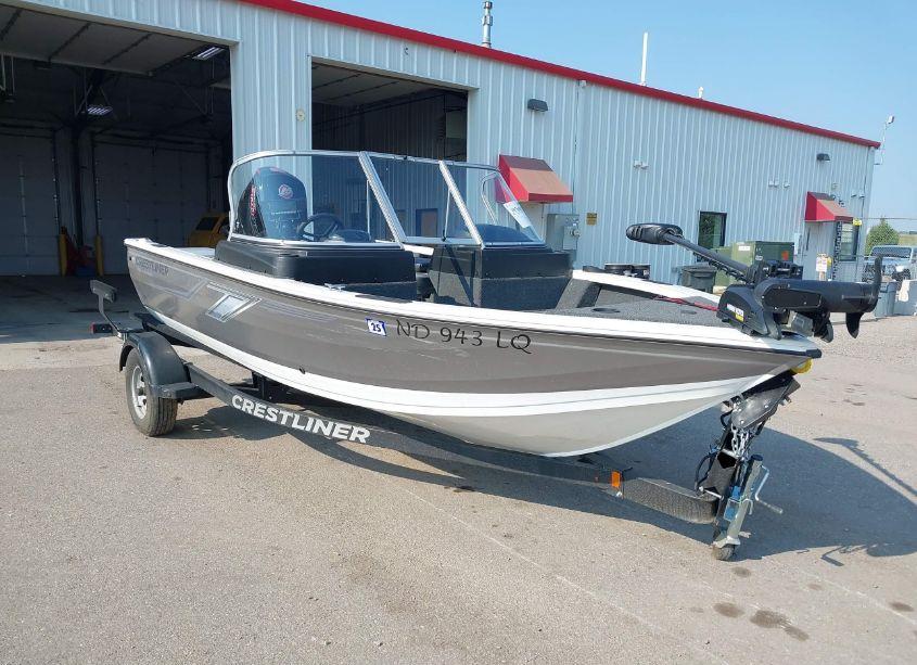 2021 Crestliner 1750 FISH HAWK & TRAILER (VIN CRCFM234D121) main photo