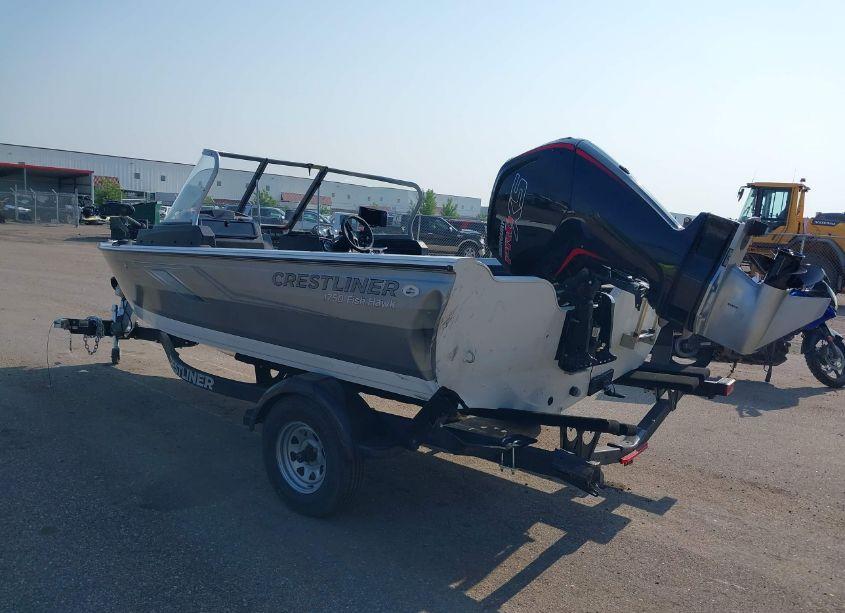 Photo 3 of 2021 Crestliner 1750 FISH HAWK & TRAILER (VIN CRCFM234D121)