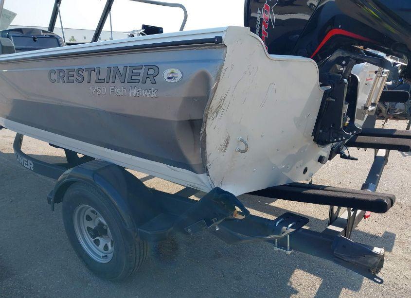 Photo 6 of 2021 Crestliner 1750 FISH HAWK & TRAILER (VIN CRCFM234D121)