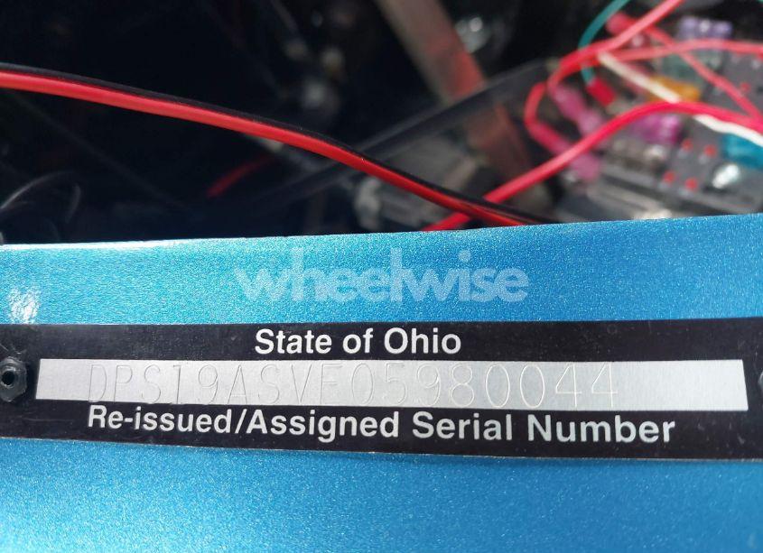 Photo 9 of 2019 Asve Assembled VEHICLE (VIN DPS19ASVE05980044)