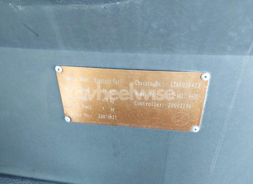 Photo 9 of 2022 Aspt Golf (VIN FLA121197)