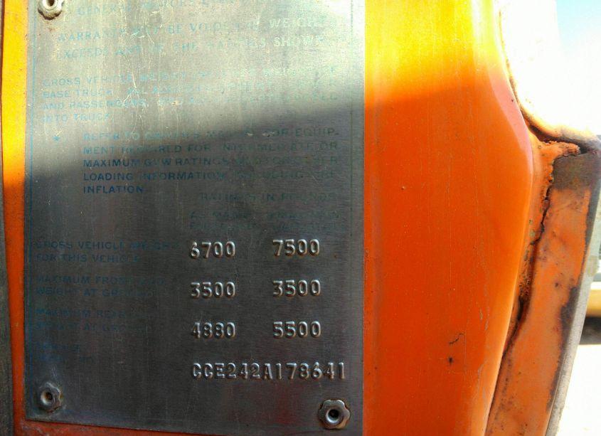 Photo 9 of 1972 Chevrolet C20 (VIN GGE242A178641)