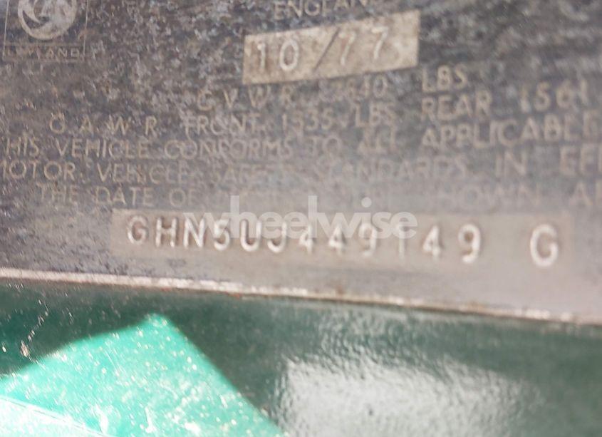 Photo 9 of 1978 Mg Mgb N/A (VIN GHN5UJ449149G)