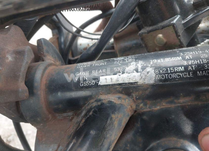 Photo 9 of 1978 Suzuki Gs550 (VIN GS550114455)