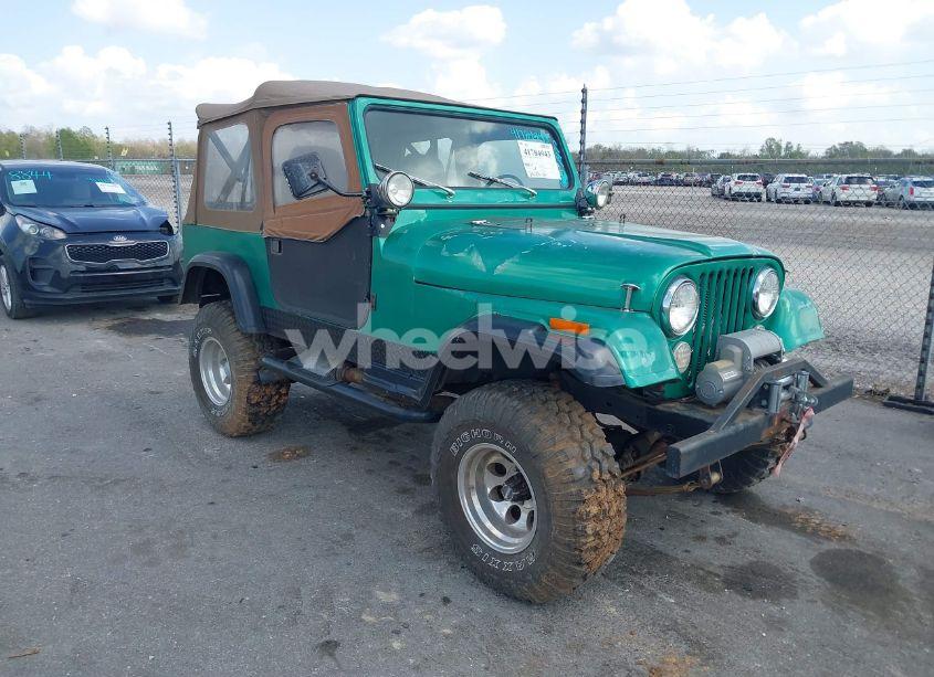 1977 Jeep Cj (VIN J7F95EA082002) main photo