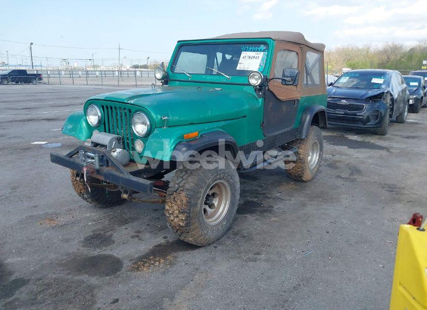 Photo 2 of 1977 Jeep Cj (VIN J7F95EA082002)