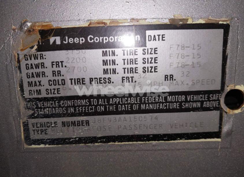 Photo 9 of 1978 Jeep Cj N/A (VIN J8F93AA150574)